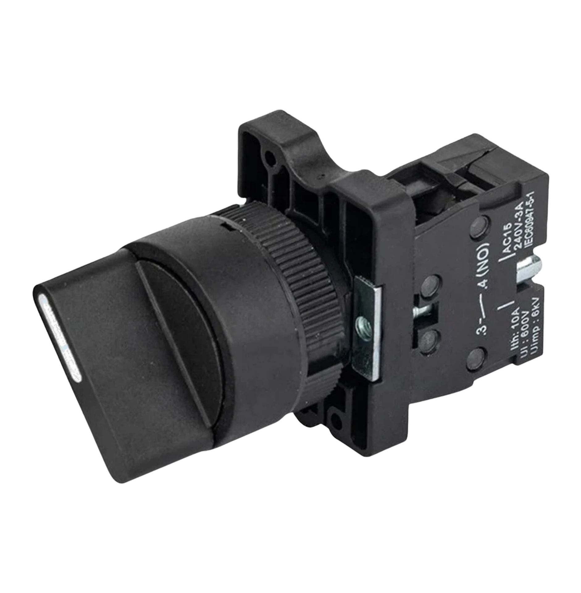 LAY5-ED21 22mm Kısa Mandal 0-1 Kalıcı (1NO)