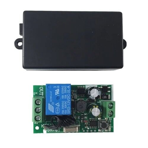 433Mhz RF 1 Kanal Röle Modül AC 220V