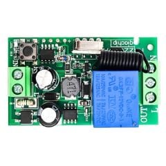 433Mhz RF 1 Kanal Röle Modül AC 220V