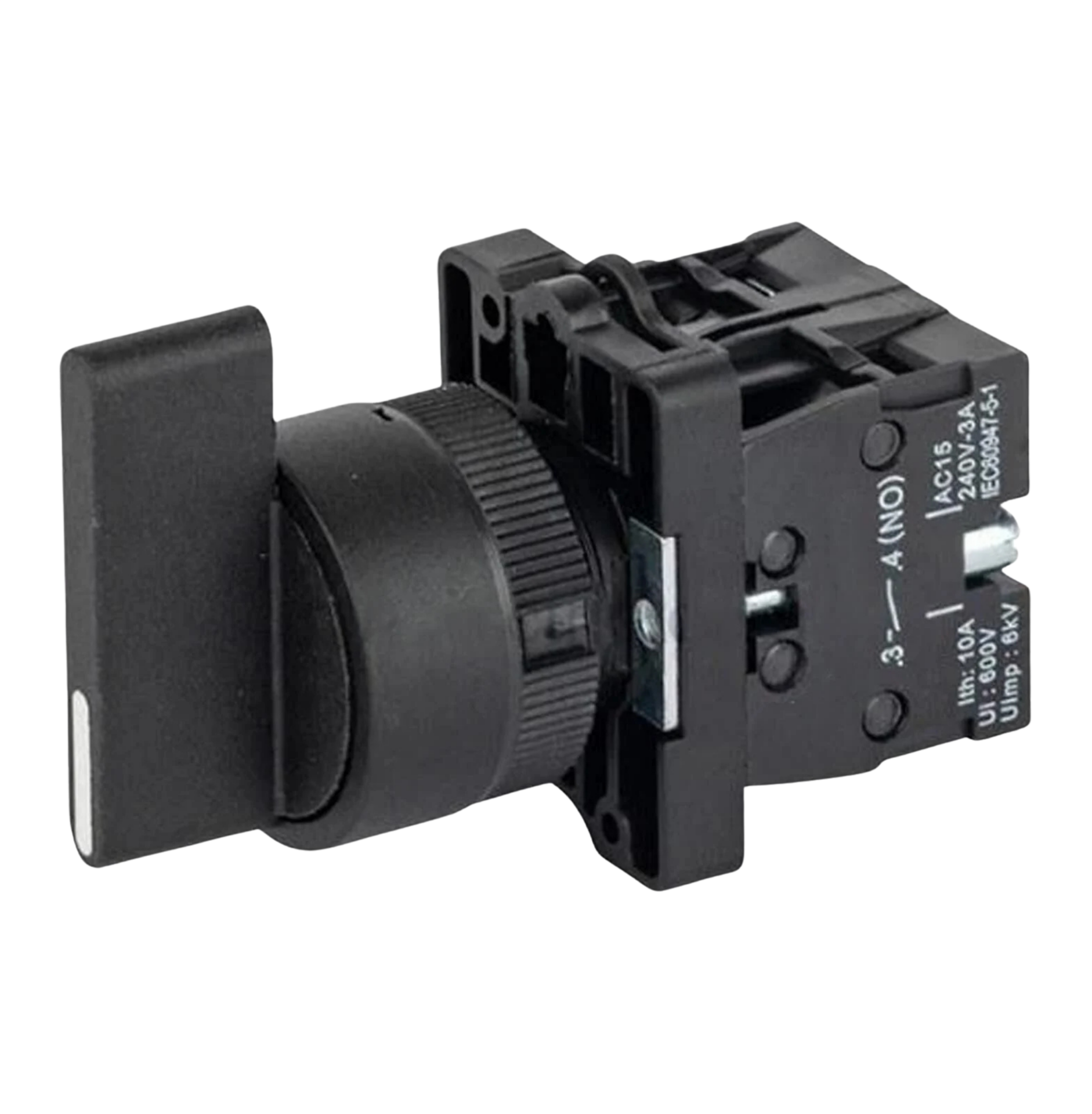 LAY5-EJ33 22mm Uzun Mandal 1-0-2 Kalıcı (2NO)