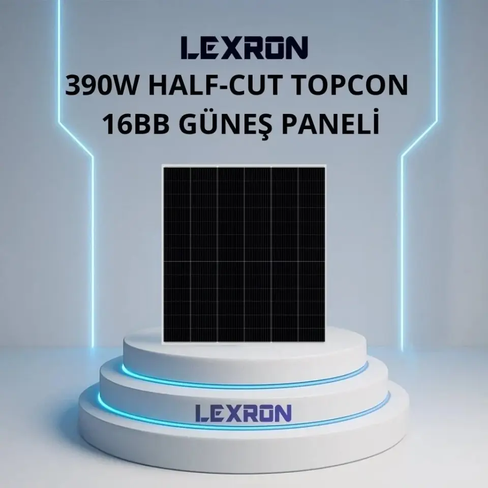 390w 78 CELL 16BB Half-Cut Topcon Mono Güneş Paneli