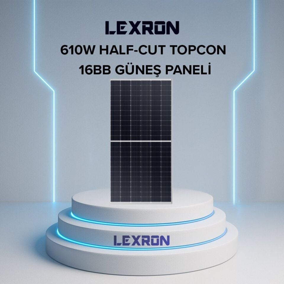 750w 132Cell Half-Cut Topcon 16Bb Güneş Panel