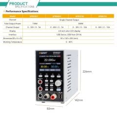 Owon SPM6053 300W 60V 5A DC Power Multimetre