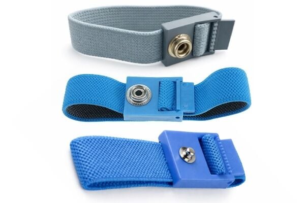 Antistatik ESD Kumaş Bileklik Bandı 10mm Kopça