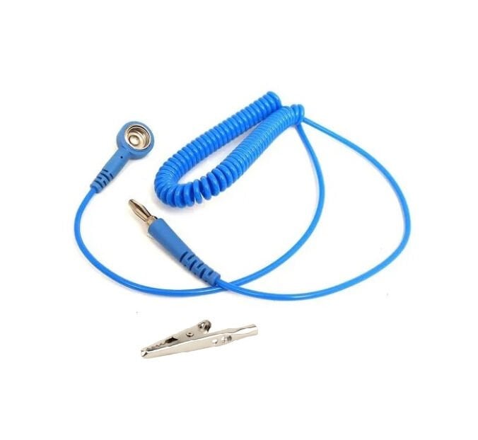 Antistatik ESD Bileklik Kablosu 10mm Kopça