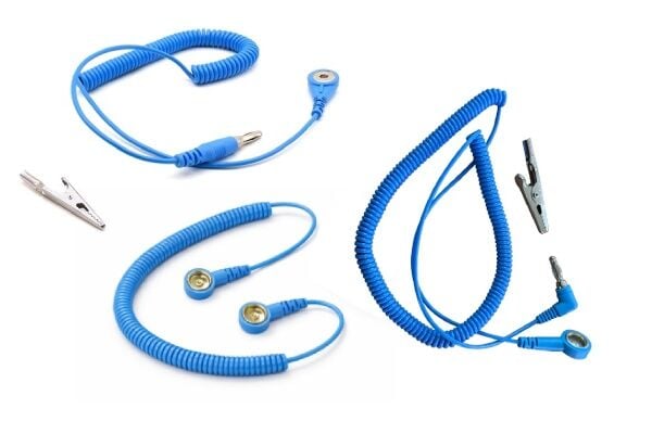 Antistatik ESD Bileklik Kablosu 10mm Kopça