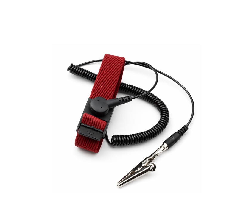 ESD Kablolu Bileklik Seti Bordo Renk