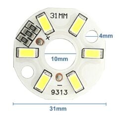 5730 5V 3W Beyaz Led Modül