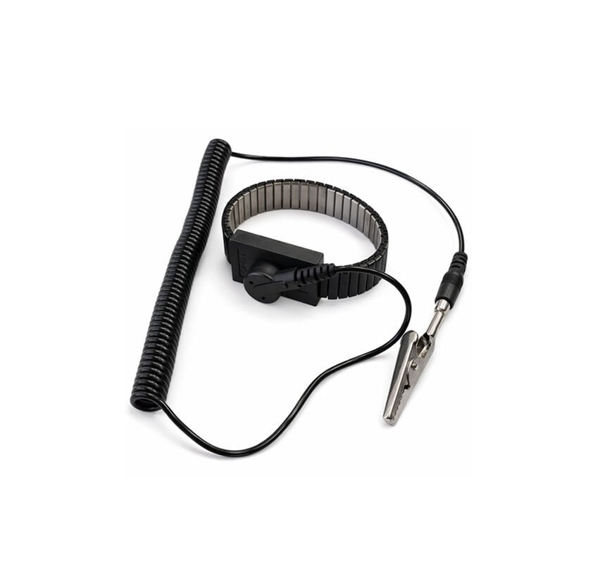 Antistatik ESD Kablolu Metal Bileklik