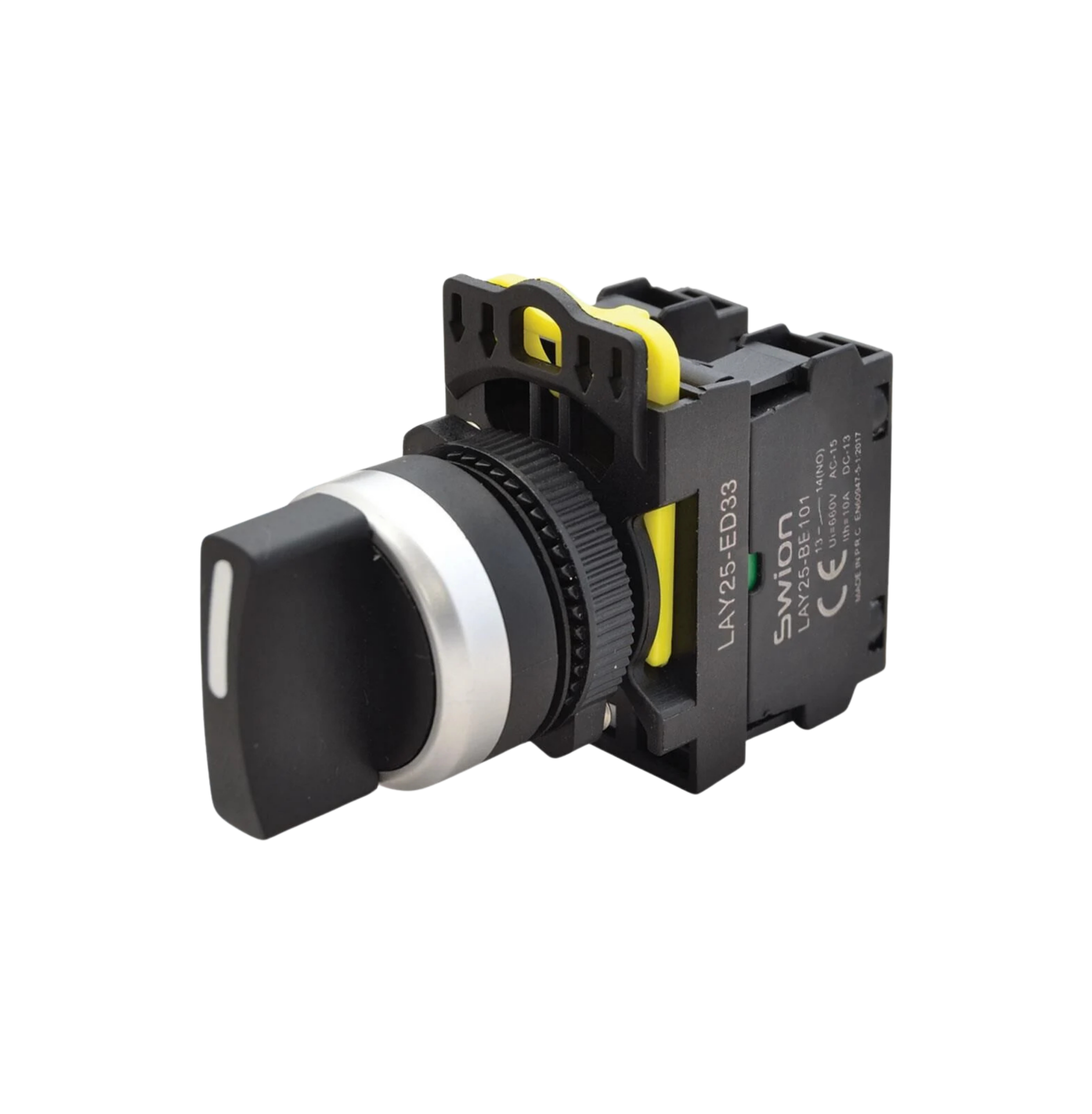 LAY25-ED33 22mm Mandal Buton 1-0-2 Kalıcı (2NO)