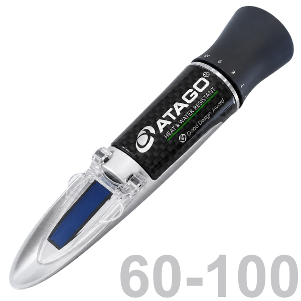Atago 2384 Master-100H Dürbün Tipi Refraktometre | 60-100 Brix