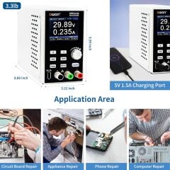 Owon SPE3102 200W 30V-10A Tek Kanal DC Güç Kaynağı