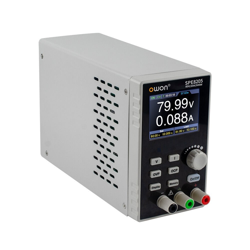 Owon SPE8205 500W 80v 20A Tek Kanal DC Güç Kaynağı