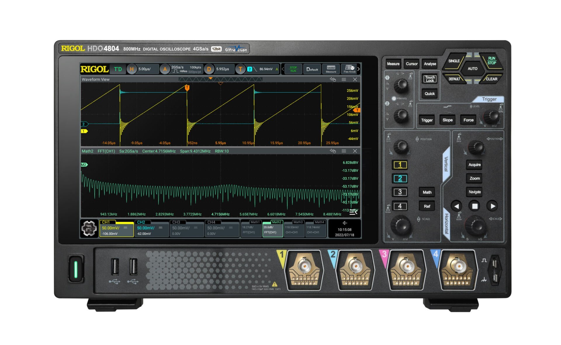Rigol DHO4804 800 MHz 4 Kanallı Osiloskop