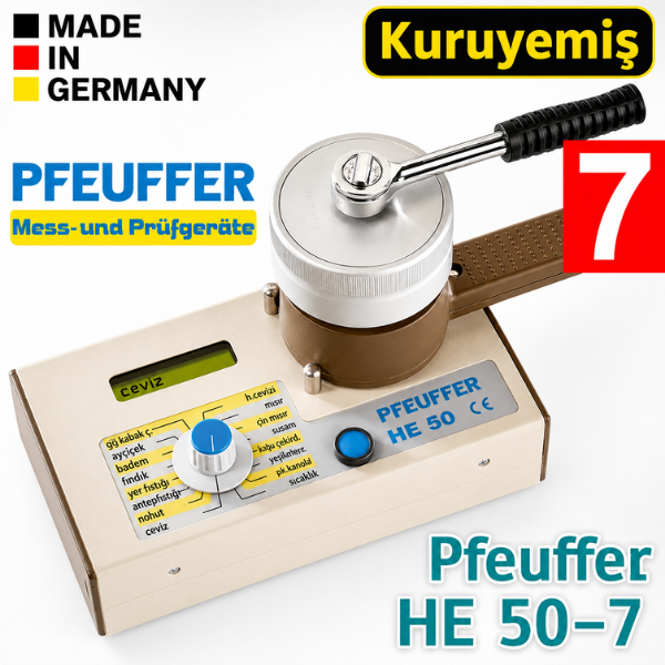 Pfeuffer HE 50-7 Kırmalı Kuruyemiş Nem Ölçer