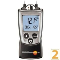 Testo 606-2 Ahşap Beton Nem, Hava Nem ve Sıcaklık Ölçer