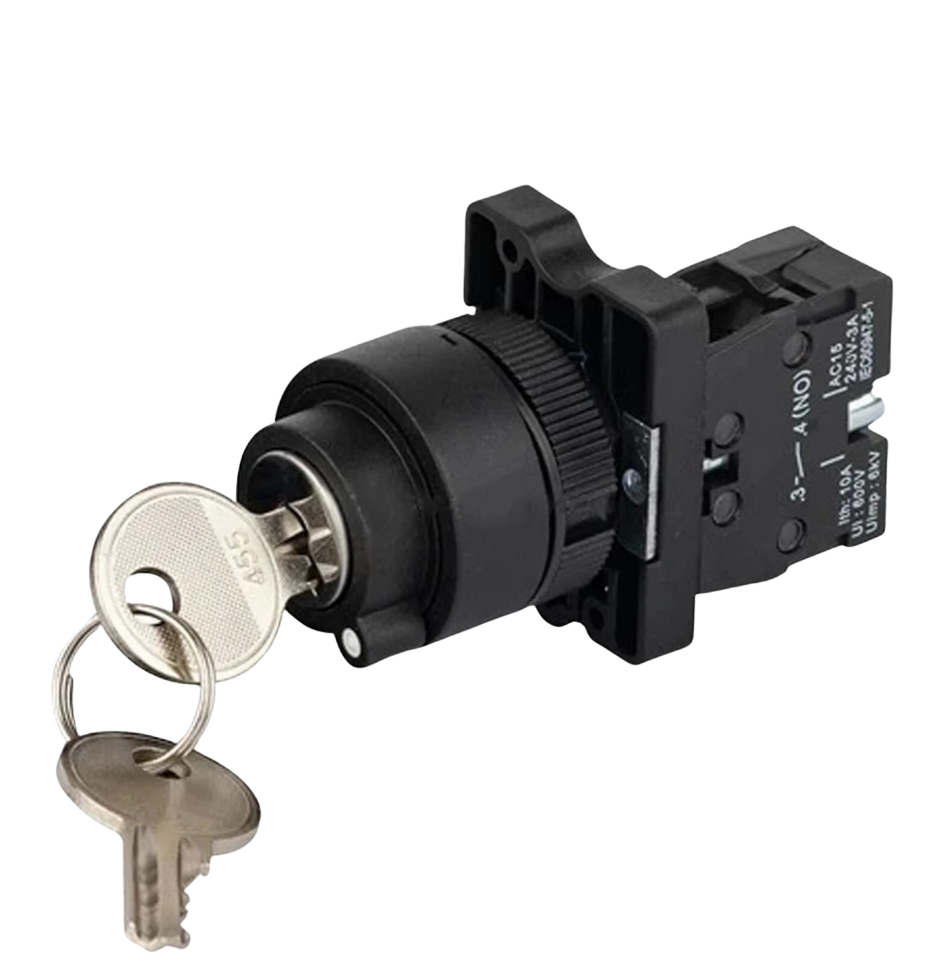 LAY5-EG21 22mm Anahtarlı Kalıcı 0-1 (1NO)