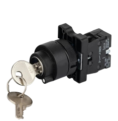 LAY5-EG21 22mm Anahtarlı Kalıcı 0-1 (1NO)