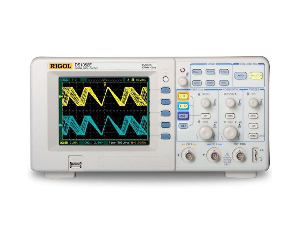 Rigol DS1052E 50MHz 2 Kanal Dijital Osiloskop
