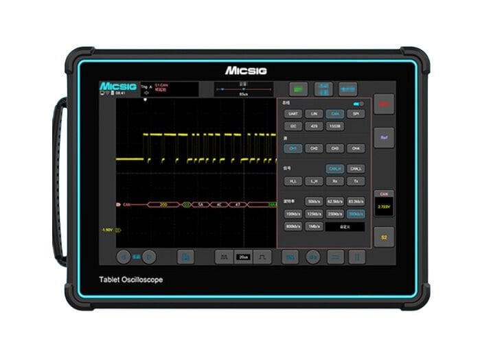 Micsig TO1004 100 MHz 4 Kanal Tablet Osiloskop