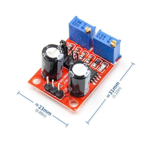NE555 Kare Dalga Sinyal Jeneratörü