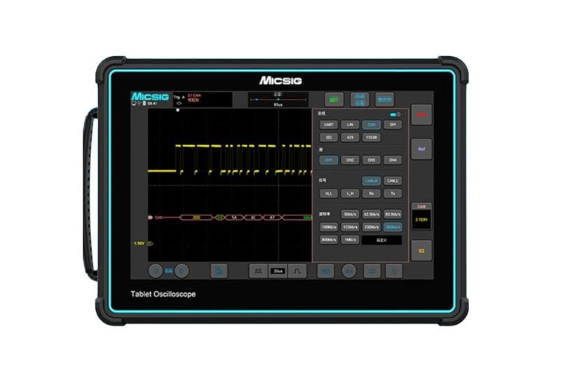 Micsig TO2002 200 MHz 2 Kanal 1GSa/s Tablet Osiloskop