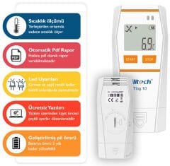 Elitech Tlog 10 Sıcaklık Kaydedici Datalogger