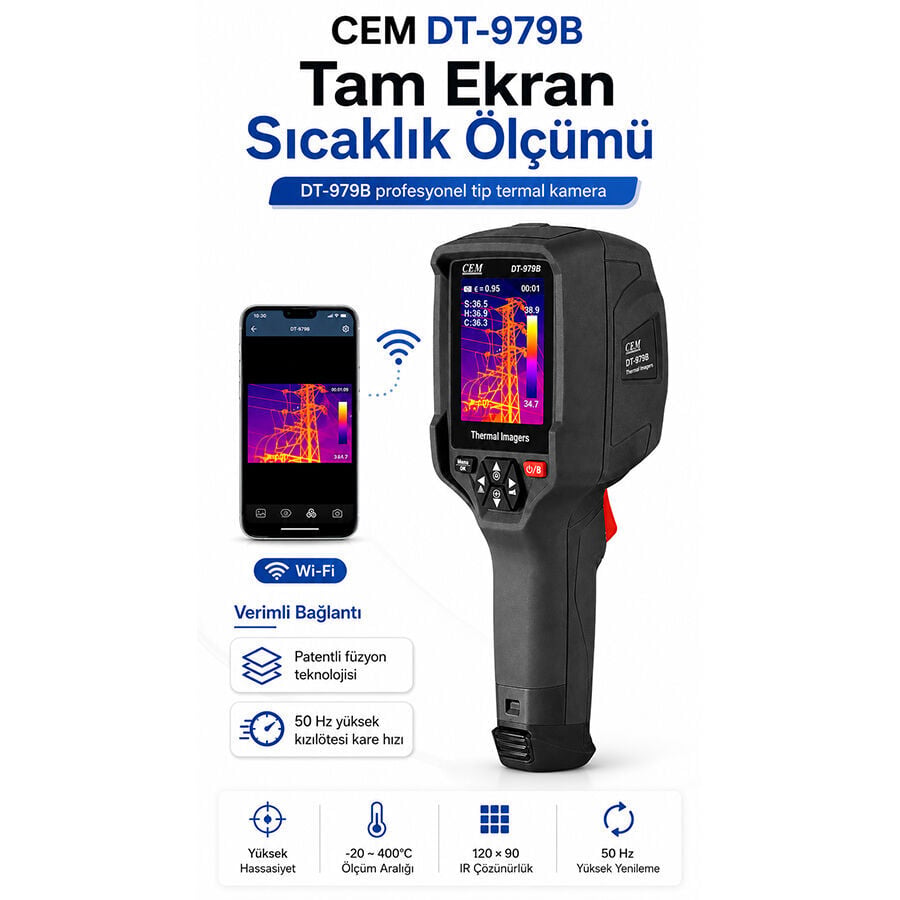 CEM DT-979B Termal Kamera