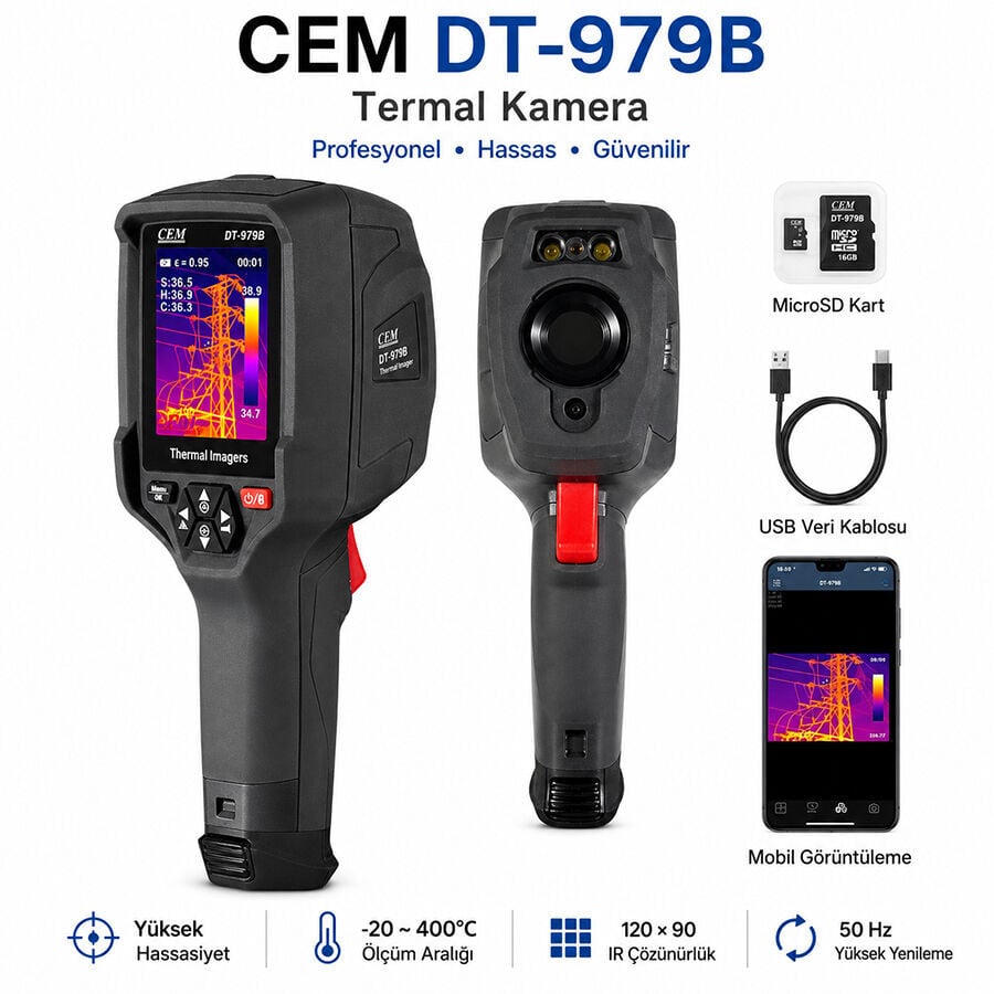 CEM DT-979B Termal Kamera