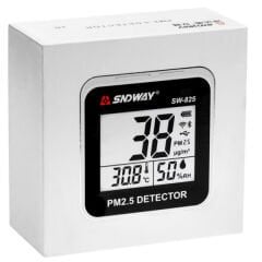 Sndway SW-825 PM2.5 Partikül Ölçer Sıcaklık ve Nem Monitörü