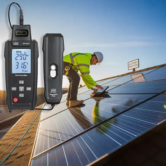 CEM DT-1317 Güneş Işınımı Ölçer / Solarimetre