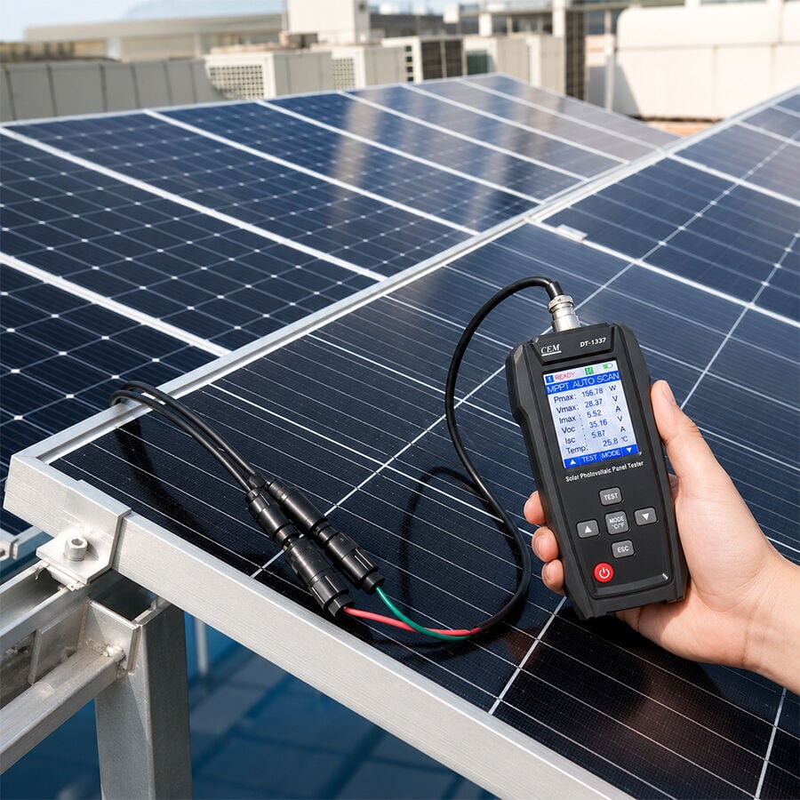 CEM DT-1337 Solar Panel Test Cihazı