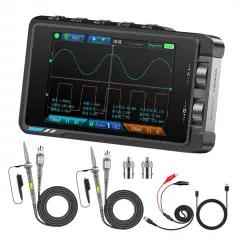 FNIRSI DS215H 2’si 1 Arada 50MHz Çift Kanal Dijital Osiloskop ve DDS Sinyal Jeneratörü