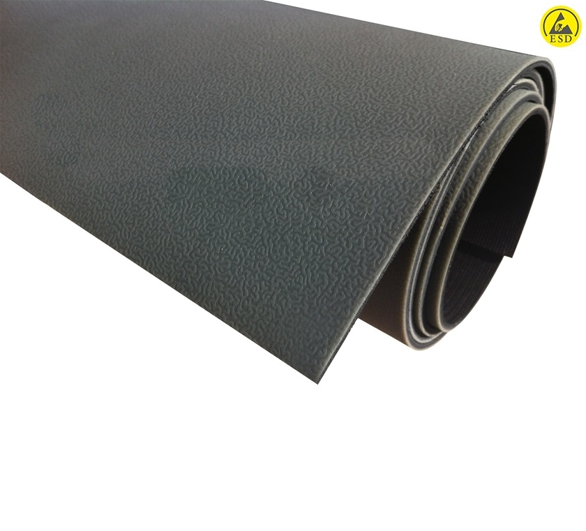 Antistatik ESD Pütürlü Yüzeyli Masa Örtüsü