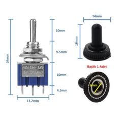 MTS-103 Mini Toggle Anahtar