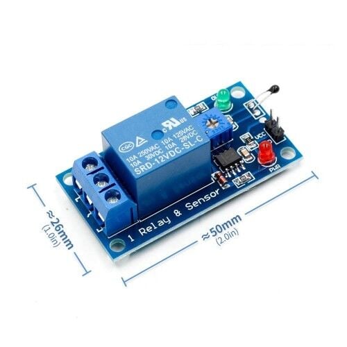 Termistör Röle Modül 12V