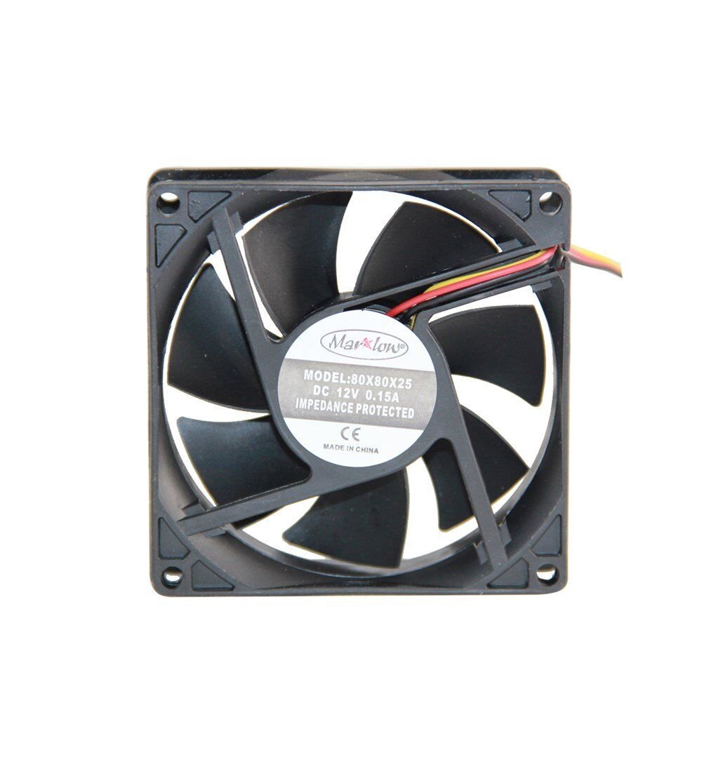 IC-216 FAN 80X80X25 12V DC 3 KABLO