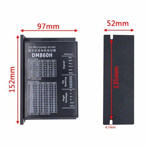 DM860H Step Motor Sürücü