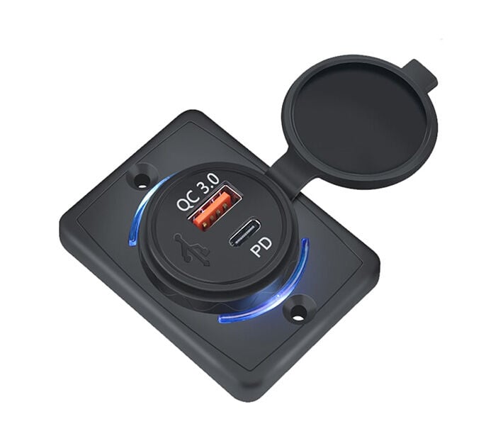 IC266C-10 Pano Tip Usb3.0+Type C Kulaklı Soket