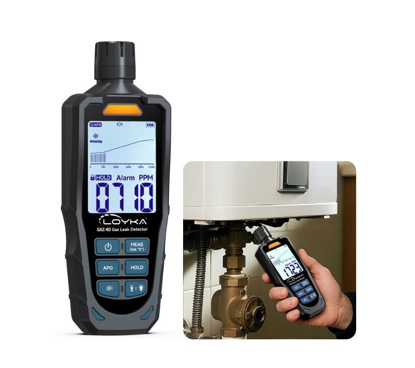 Loyka GAZ-40 Profesyonel Yanıcı Gaz Kaçak Dedektörü