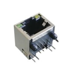 RJ45 8P8C Metal Ledli