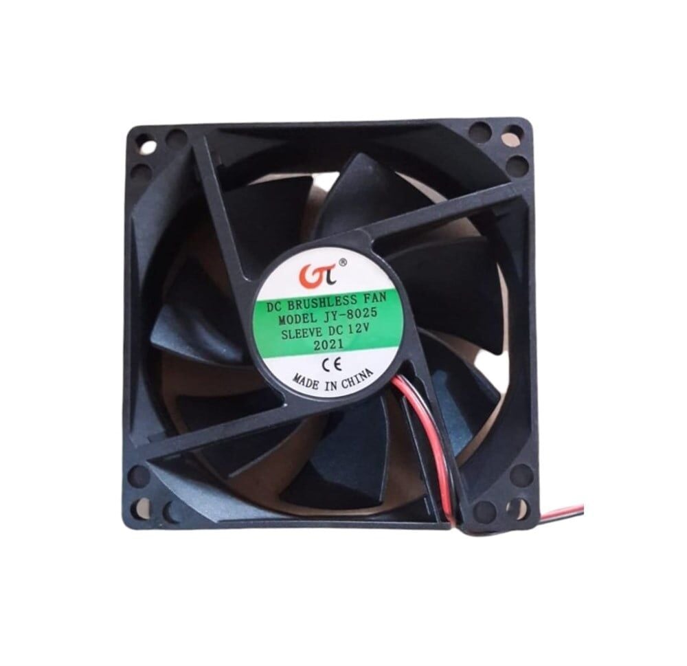 IC-216 FAN A KALİTE 80X80X25 12V DC 0.15 AMPER