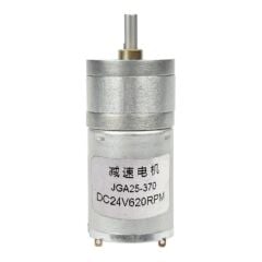 24V 620Rpm JGA25-370 Redüktörlü DC Motor