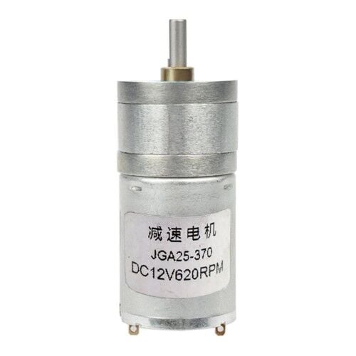 12V 620Rpm JGA25-370 Redüktörlü DC Motor