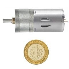 12V 620Rpm JGA25-370 Redüktörlü DC Motor