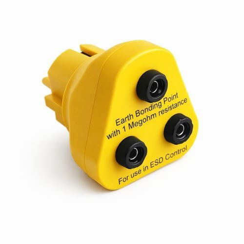 ESD 3x Banana Topraklama Terminal Fişi