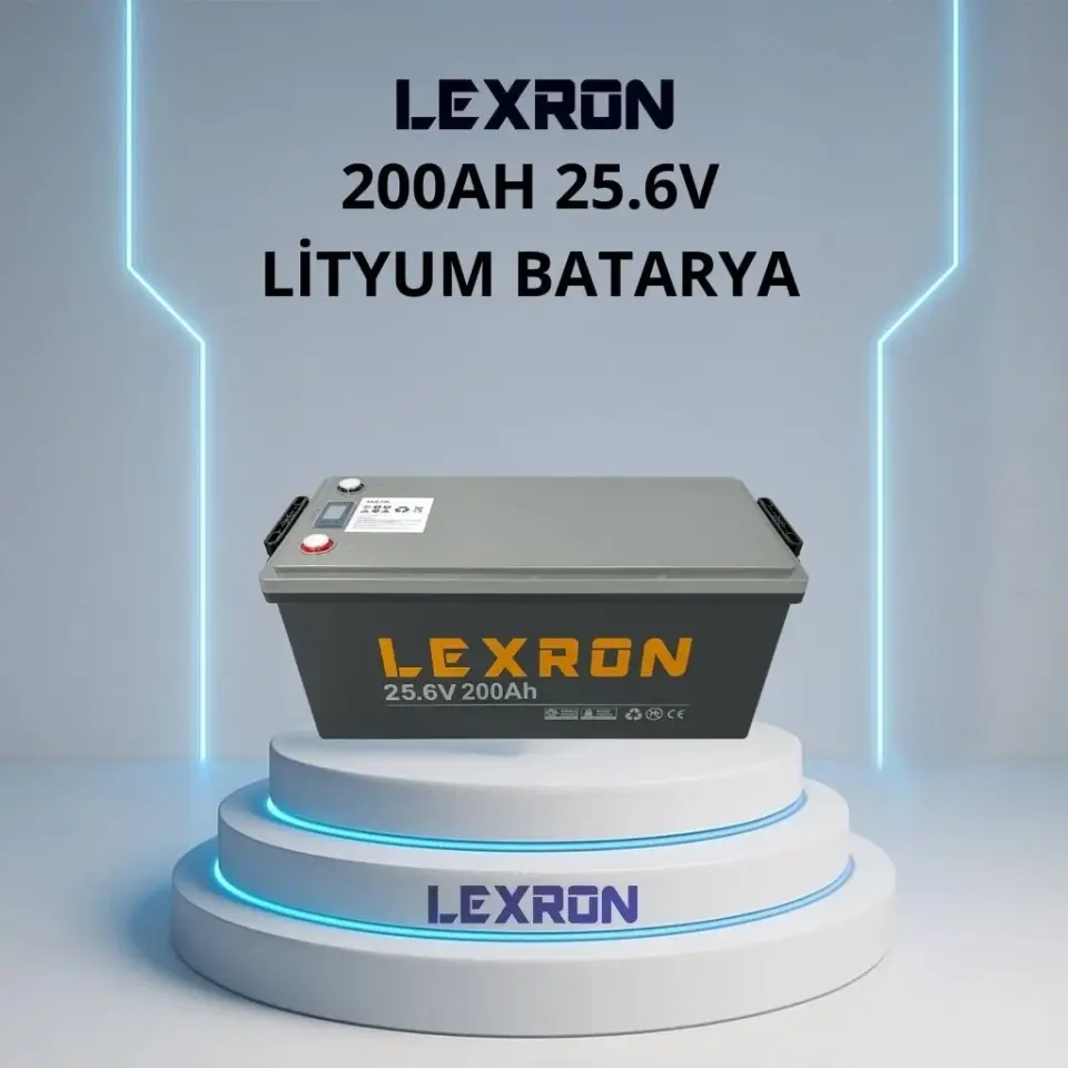 200AH 25.6v Lityum Batarya