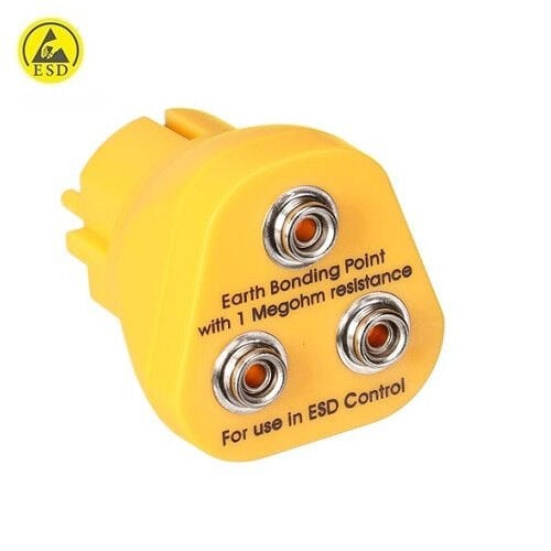 Antistatik ESD 3x10mm Topraklama Fişi