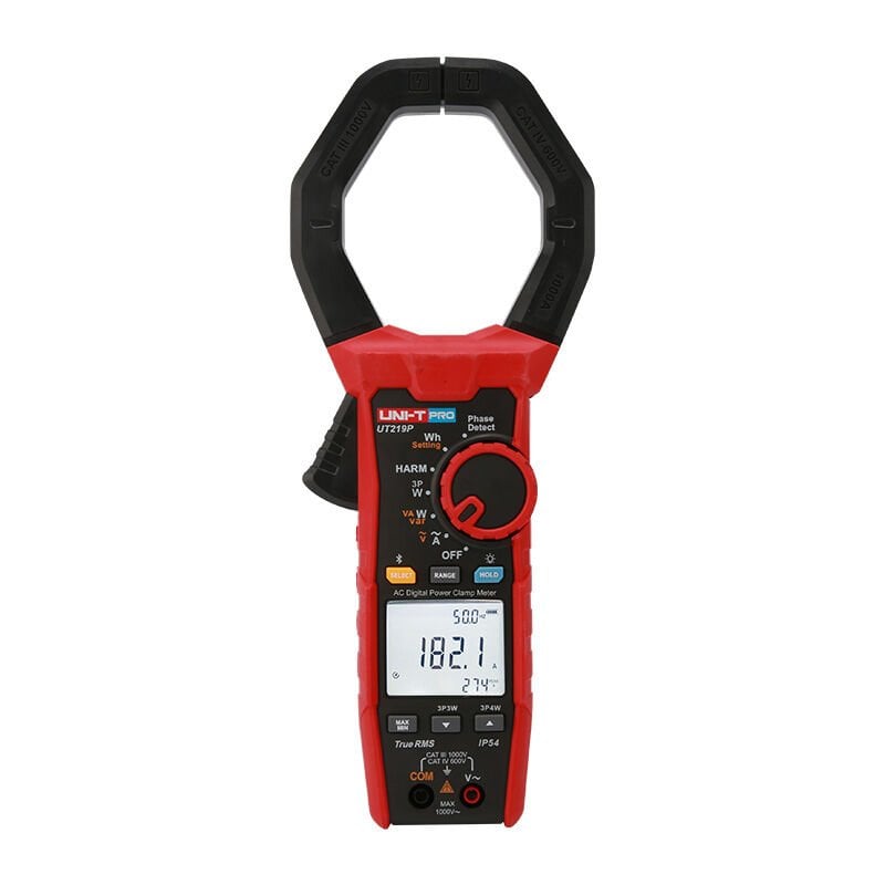 Unit UT219P Geniş Ağızlı Pensampermetre