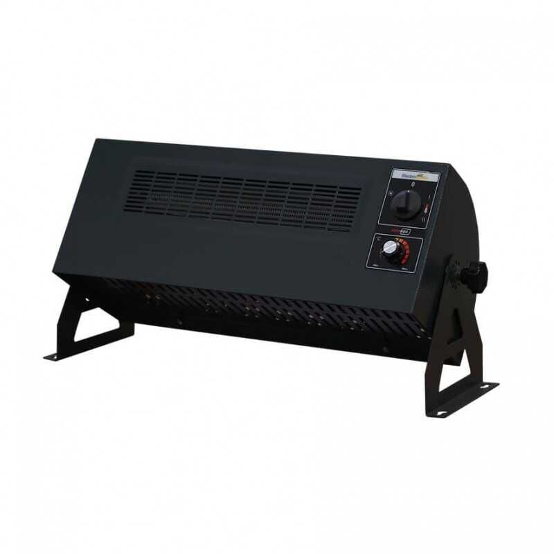 Heatbox 360 3000W Monofaze Elektrikli Fanlı Isıtıcı Füme HB3603000F